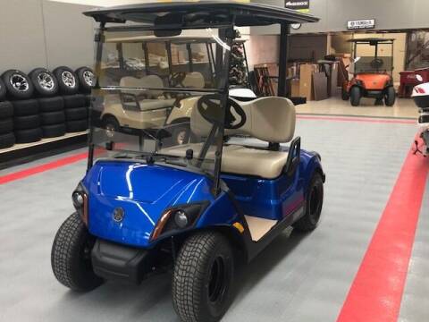 2023 Yamaha PTV QuieTech Gas Golf Car Blue for sale at Curry's Body Shop in Osborne KS