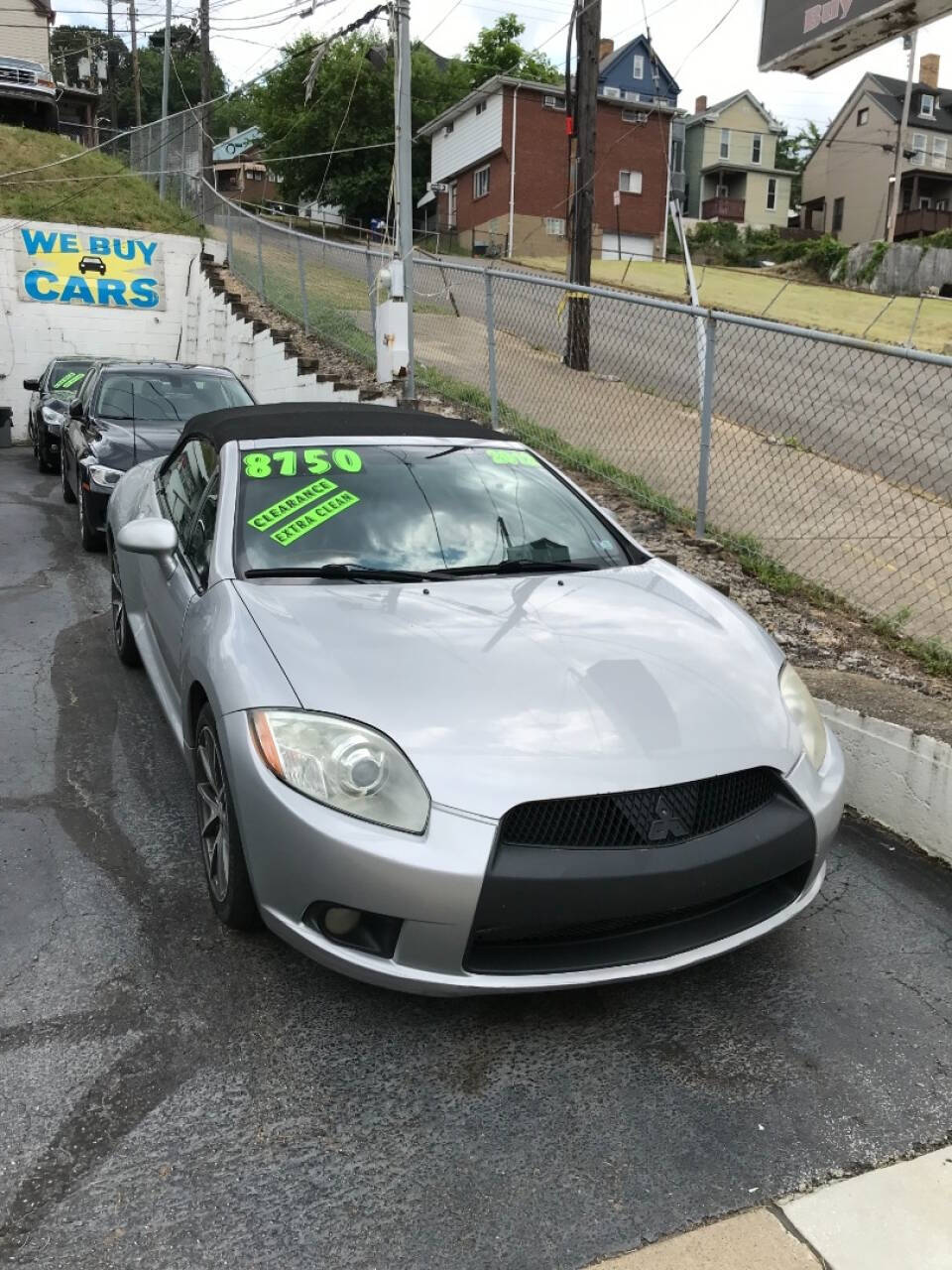 2012 Mitsubishi Eclipse Spyder for sale at High Level Auto Sales INC in Homestead, PA