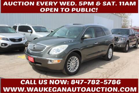 2011 Buick Enclave for sale at Waukegan Auto Auction in Waukegan IL