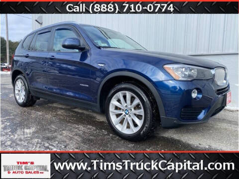 2016 BMW X3 for sale at TTC AUTO OUTLET/TIM'S TRUCK CAPITAL & AUTO SALES INC ANNEX in Epsom NH