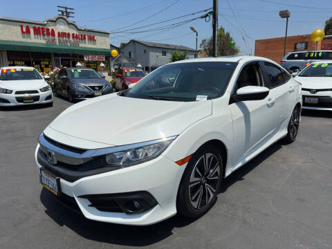 2016 Honda Civic for sale at La Mesa Auto Sales in Huntington Park CA