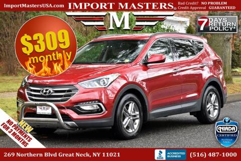 2017 Hyundai Santa Fe Sport for sale at Import Masters in Great Neck NY