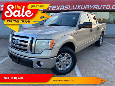 2010 Ford F-150 for sale at Texas Luxury Auto in Cedar Hill TX