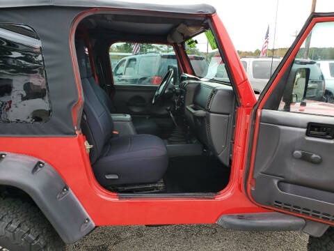 1999 Jeep Wrangler SE
