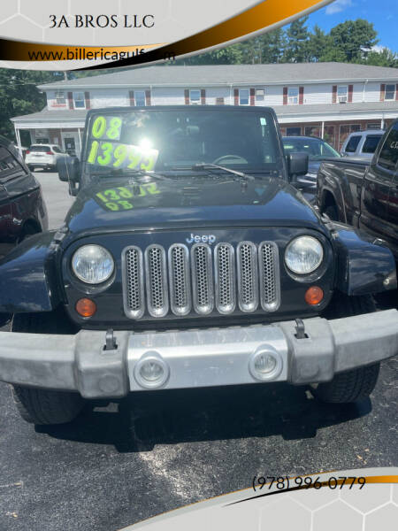 2008 Jeep Wrangler for sale at 3A BROS LLC in Billerica MA