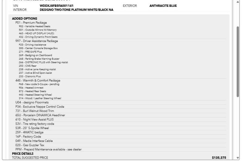 2015 Mercedes-Benz S-Class S 550 4MATIC