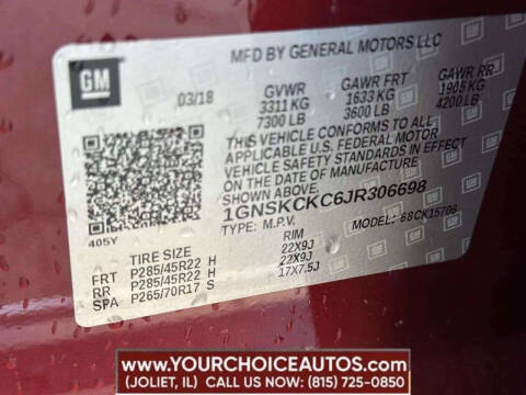 2018 Chevrolet Tahoe Premier