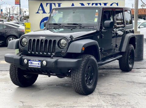 2014 Jeep Wrangler Unlimited for sale at Atlantic Auto Sale in Sacramento CA