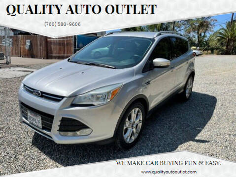 2014 Ford Escape for sale at Quality Auto Outlet in Vista CA