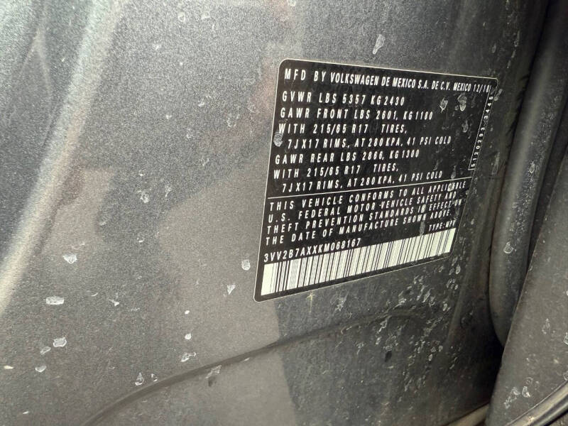 2019 Volkswagen Tiguan SE 4Motion