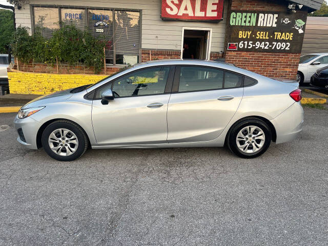 2019 Chevrolet Cruze for sale at Green Ride LLC in NASHVILLE, TN