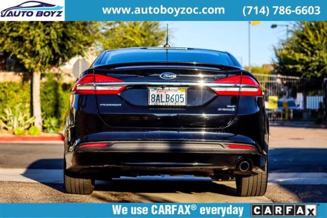 2018 Ford Fusion Hybrid for sale at Auto Boyz in Garden Grove, CA