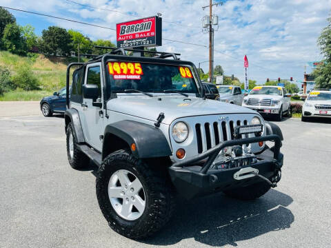 2008 Jeep Wrangler for sale at Bargain Auto Sales LLC in Garden City ID