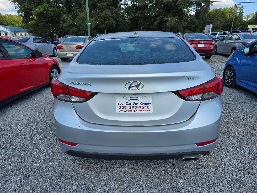 2014 Hyundai ELANTRA for sale at YOUR CAR GUY RONNIE in Alabaster, AL