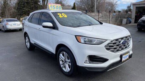 2020 Ford Edge for sale at North American Credit Inc. in Waukegan IL