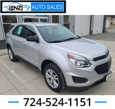 2017 Chevrolet Equinox for sale at LENZI AUTO SALES in Sarver PA