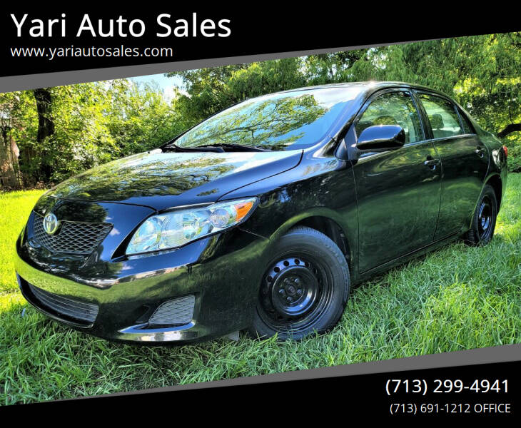 2010 Toyota Corolla for sale at Yari Auto Sales in Houston TX