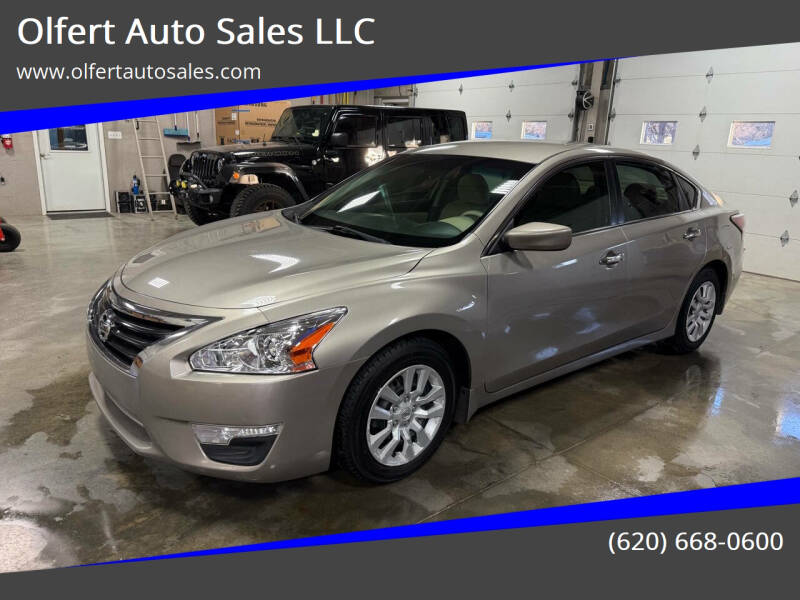 2015 Nissan Altima for sale at Olfert Auto Sales LLC in Copeland KS