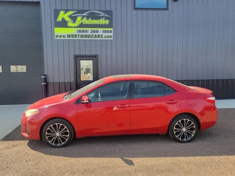 2014 Toyota Corolla for sale at KJ Automotive in Worthing SD
