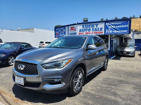 2017 Infiniti QX60 for sale at Lucky Auto Sale in Hayward CA