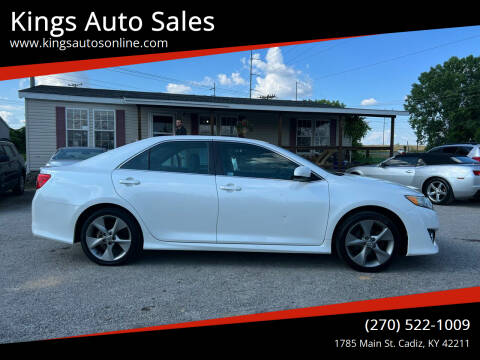 2012 Toyota Camry for sale at Kings Auto Sales in Cadiz KY