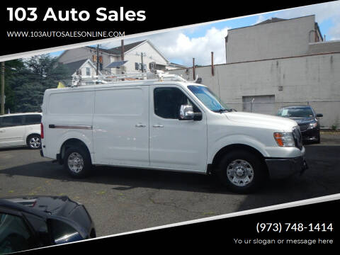 2012 Nissan NV Cargo for sale at 103 Auto Sales in Bloomfield NJ
