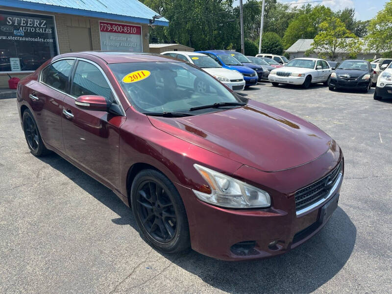 2011 nissan maxima burgundy