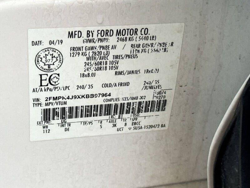 2019 Ford Edge SEL
