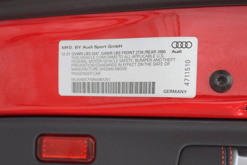 2022 Audi RS 5 Sportback 2.9T quattro