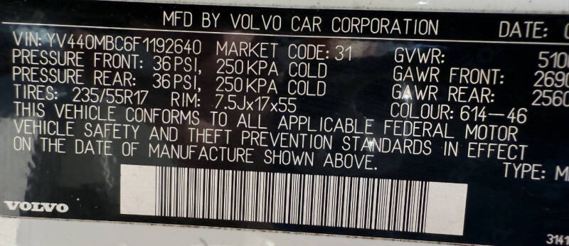 2015 Volvo XC70 T5 Drive-E Premier Plus