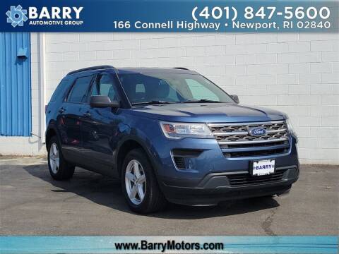 2018 Ford Explorer for sale at BARRYS Auto Group Inc in Newport RI
