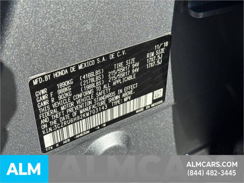 2019 Honda HR-V Touring