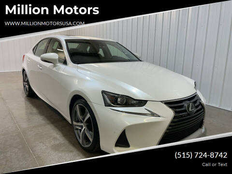 2017 Lexus IS 300 for sale at Million Motors in Adel IA