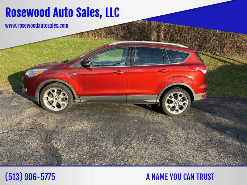 2014 Ford Escape for sale at Rosewood Auto Sales, LLC in Hamilton OH