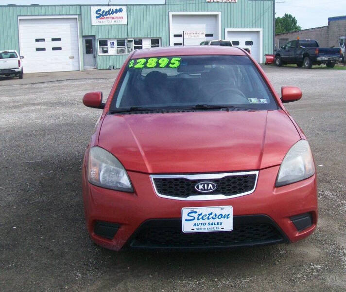 Used 2010 Kia Rio LX with VIN KNADH5A3XA6653012 for sale in North East, PA