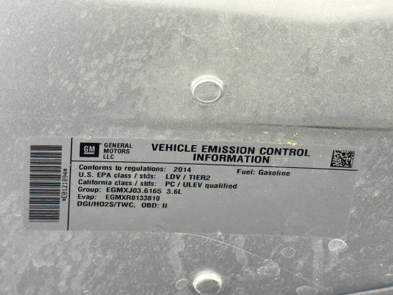2014 Cadillac CTS 3.6L