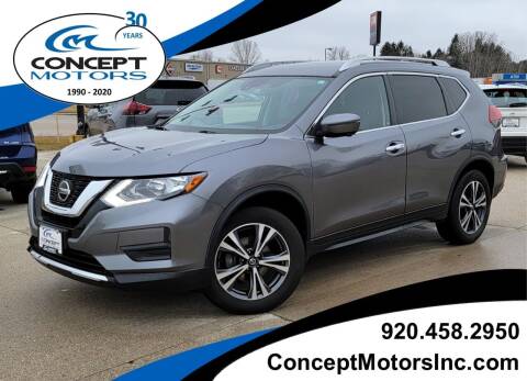 2019 Nissan Rogue for sale at CONCEPT MOTORS INC in Sheboygan WI