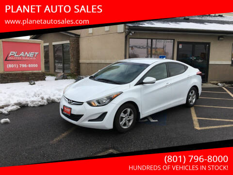 2015 Hyundai Elantra for sale at PLANET AUTO SALES in Lindon UT