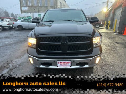 2015 RAM 1500 for sale at Longhorn auto sales llc in Milwaukee WI