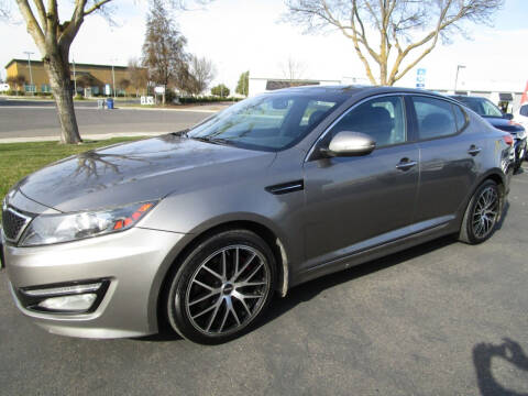 2013 Kia Optima for sale at KM MOTOR CARS in Modesto CA