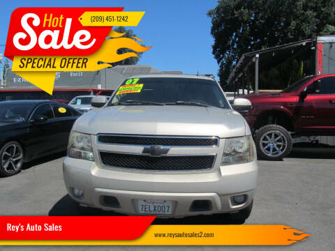 2007 Chevrolet Tahoe for sale at Rey's Auto Sales in Stockton CA