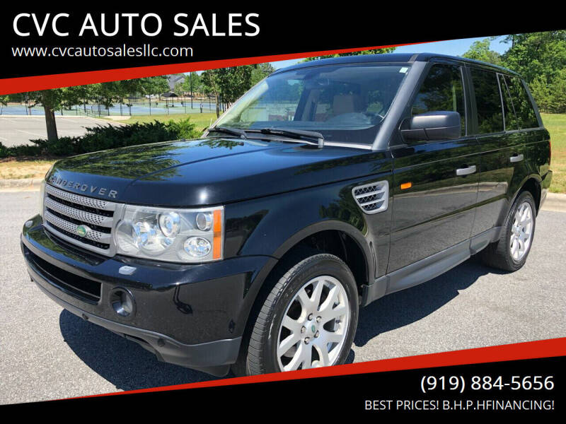 2006 Land Rover Range Rover Sport for sale at CVC AUTO SALES in Durham NC