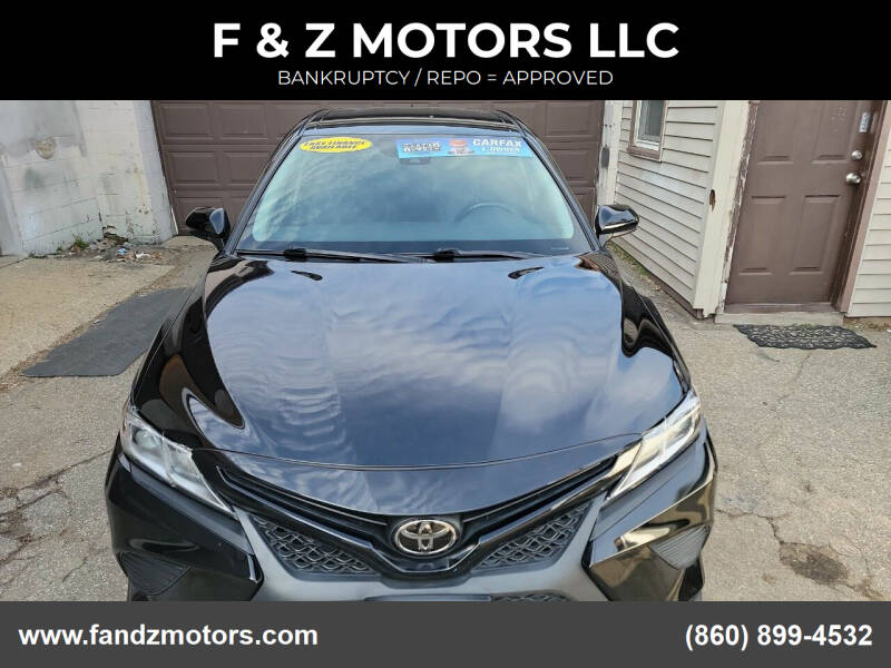 2019 Toyota Camry for sale at F & Z MOTORS LLC in Vernon Rockville CT