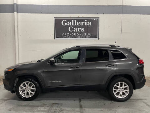 2018 Jeep Cherokee for sale at Galleria Cars in Dallas TX