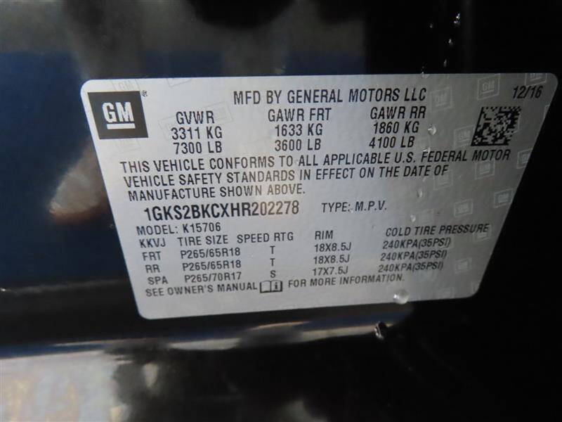 2017 GMC Yukon SLT