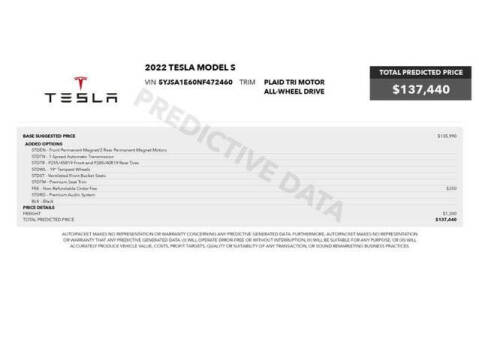 2022 Tesla Model S Plaid