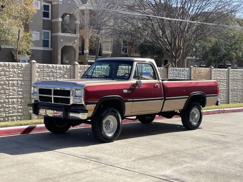 1992 Dodge RAM 250 for sale at RBP Automotive Inc. in Houston TX