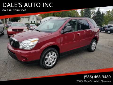 2006 Buick Rendezvous for sale at DALE'S AUTO INC in Mount Clemens MI