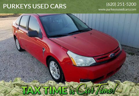 2008 Ford Focus for sale at PURKEYS USED CARS in Coffeyville KS