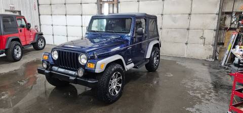 2003 Jeep Wrangler for sale at Grace Motors in Evansville IN